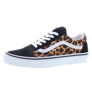 Vans Old Skool Leopard Canvas Sneakers